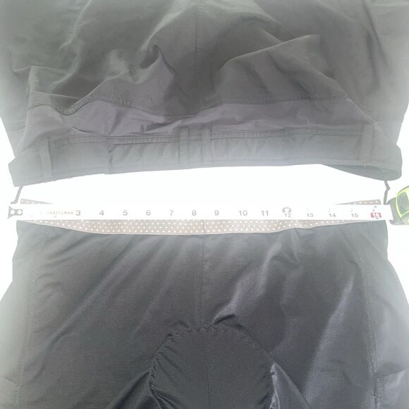 REI Co-Op Cycling Shorts Womens‎ XL Black Lightweight Padded Bicycle Zip Pockets - Picture 15 of 16